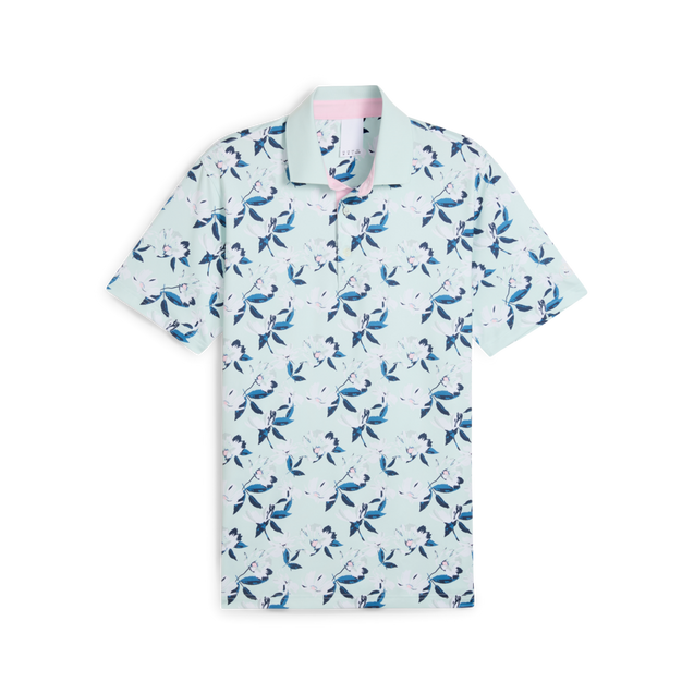 Men's Puma x AP Spring Floral Short Sleeve Polo PUMA