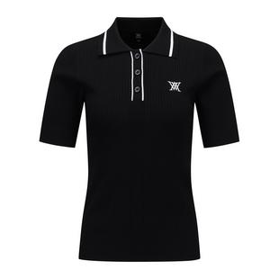 Women's Knit Short Sleeve Polo ANEW