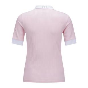 Women's Stripe Half Sleeve Polo ANEW