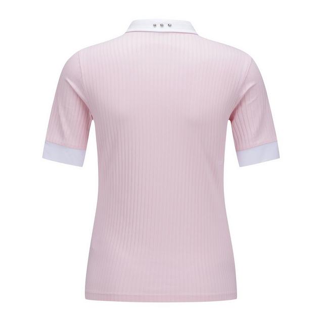 Women's Stripe Half Sleeve Polo | ANEW | Shirts & Polos | Women's