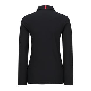 Women's Big Logo Signature Long Sleeve Polo ANEW