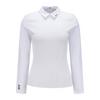 Women's Knitwear Hybrid Long Sleeve Polo