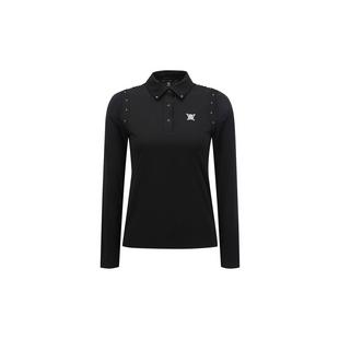 Women's Signature Big Logo Long Sleeve Polo ANEW