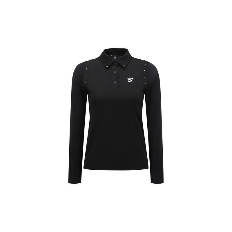 Women's Signature Big Logo Long Sleeve Polo