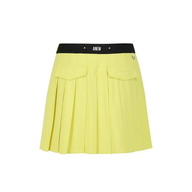 Women's Red Approach Pleated Skirt | ANEW | Skirts & Skorts