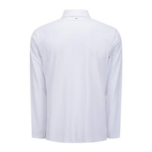 Men's Arm Stripe Long Sleeve Polo ANEW