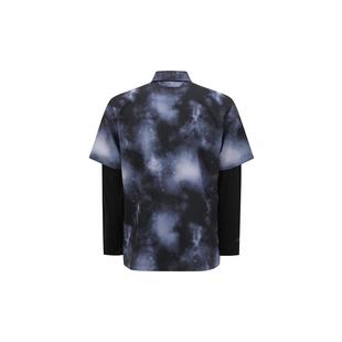 Men's Layered Camo Long Sleeve Polo ANEW