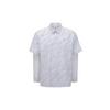 Men's Layered Camo Long Sleeve Polo