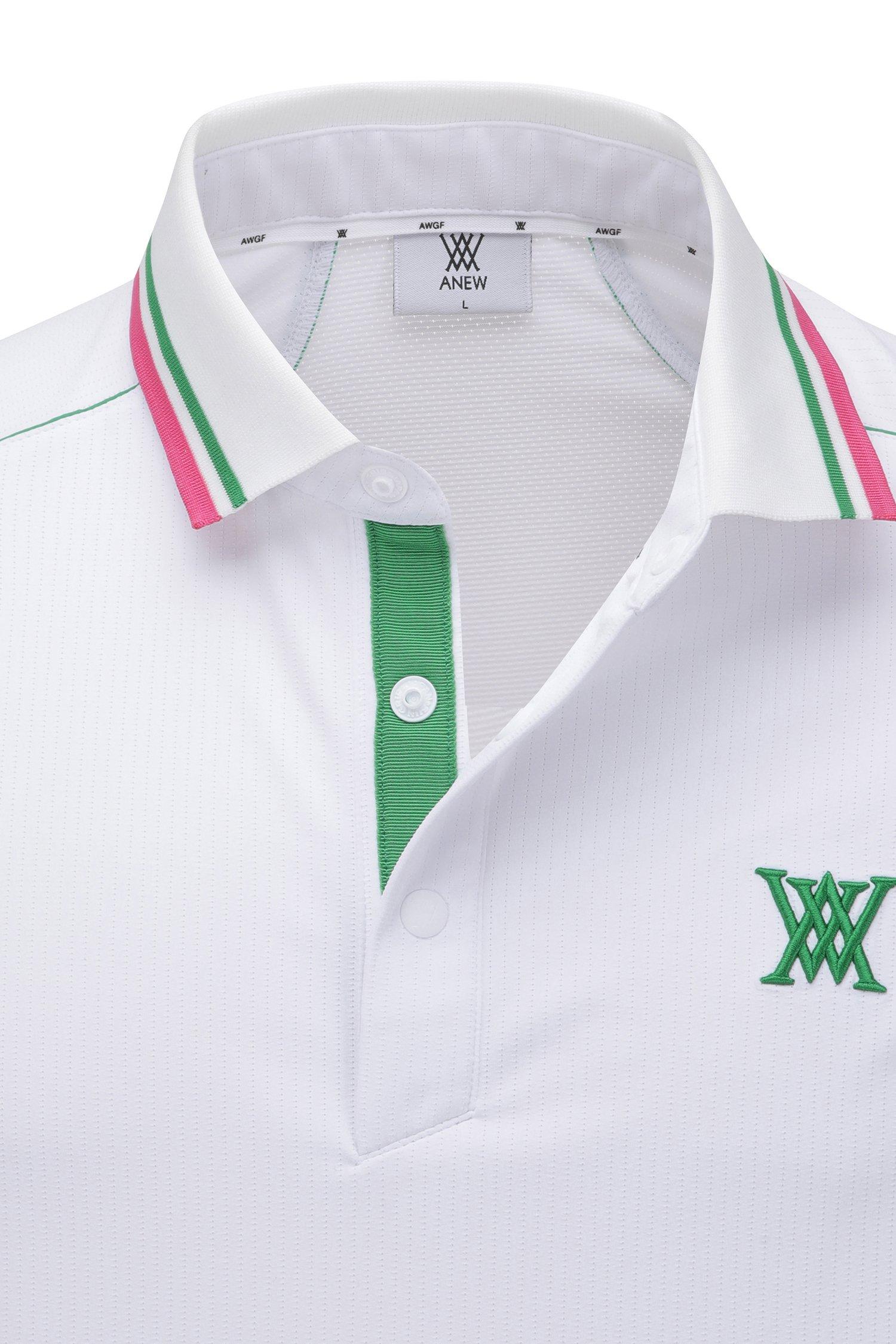 Men's Line Point Mesh Incision T-Shirt