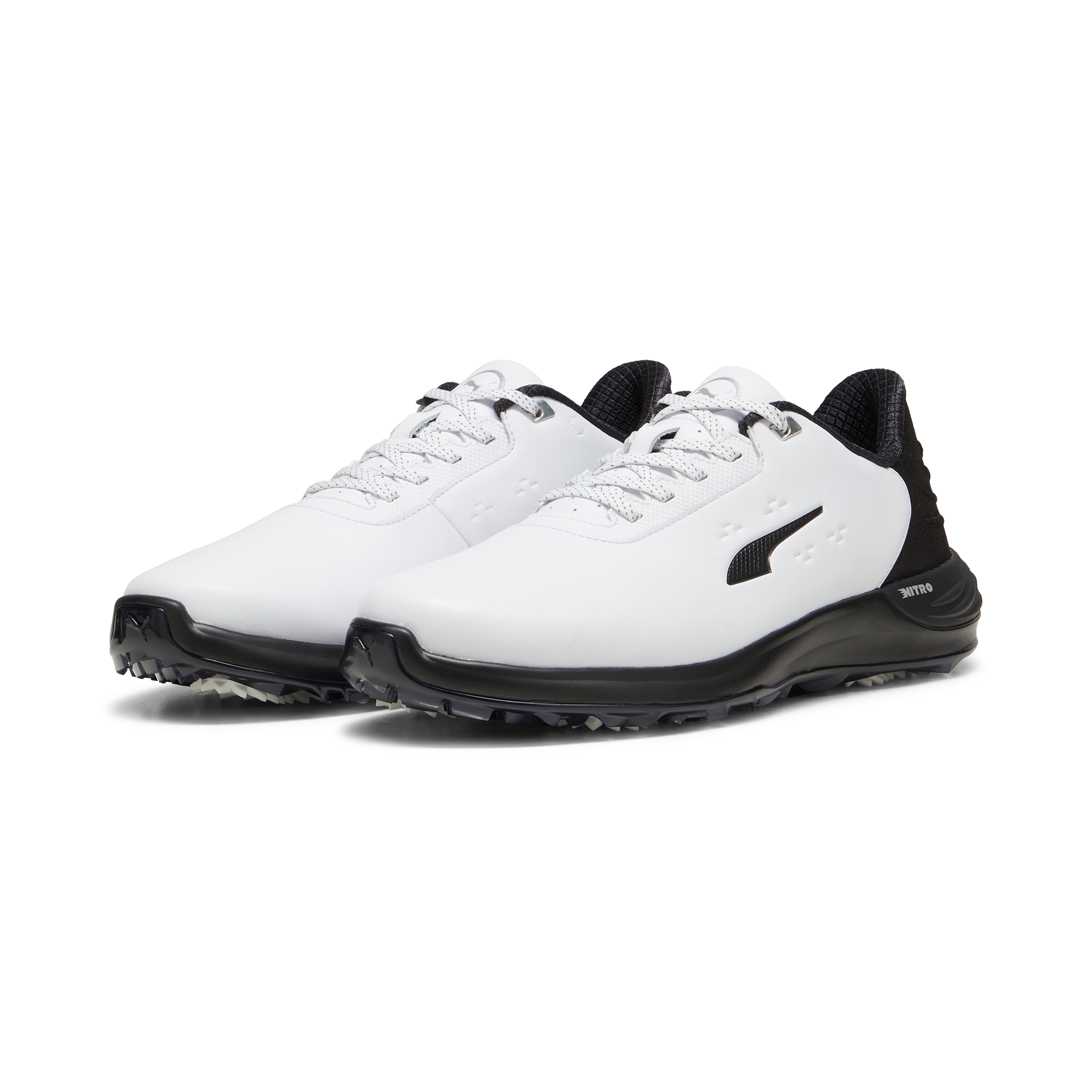 Men's Phantomcat Nitro Spiked Golf Shoe - White/Black