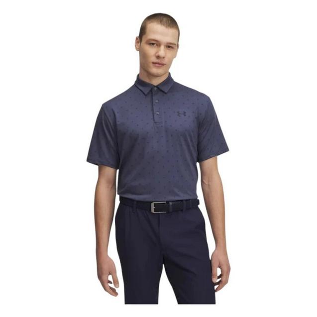 Men's Playoff 3.0 Printed Short Sleeve Polo UNDER ARMOUR