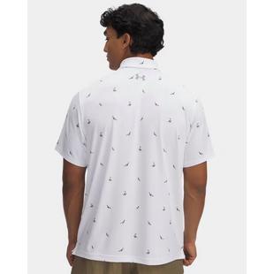 Men's Playoff 3.0 Printed Short Sleeve Polo UNDER ARMOUR