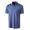 BLUEWHITE | Men's Dri-FIT Tour Heather Short Sleeve Polo
