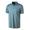 TEALWHITE | Men's Dri-FIT Tour Heather Short Sleeve Polo