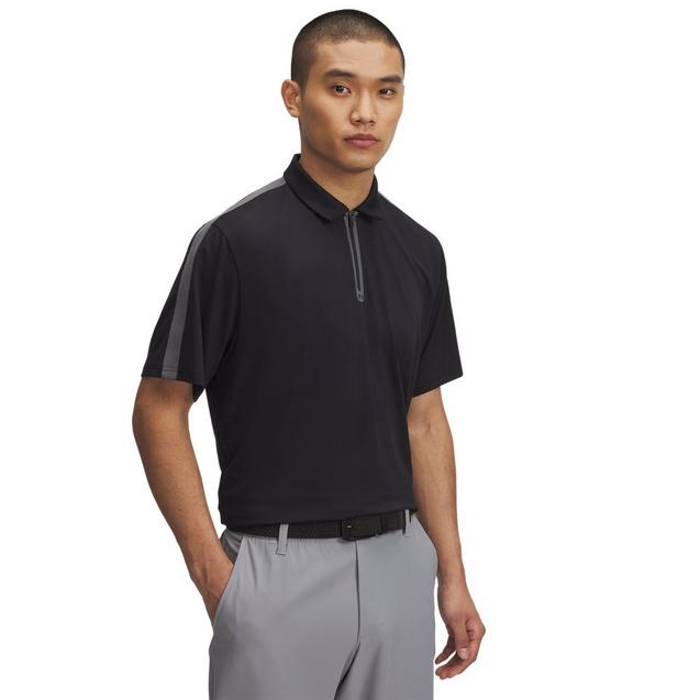 Men's Drive Zip Short Sleeve Polo | UNDER ARMOUR | Shirts & Polos