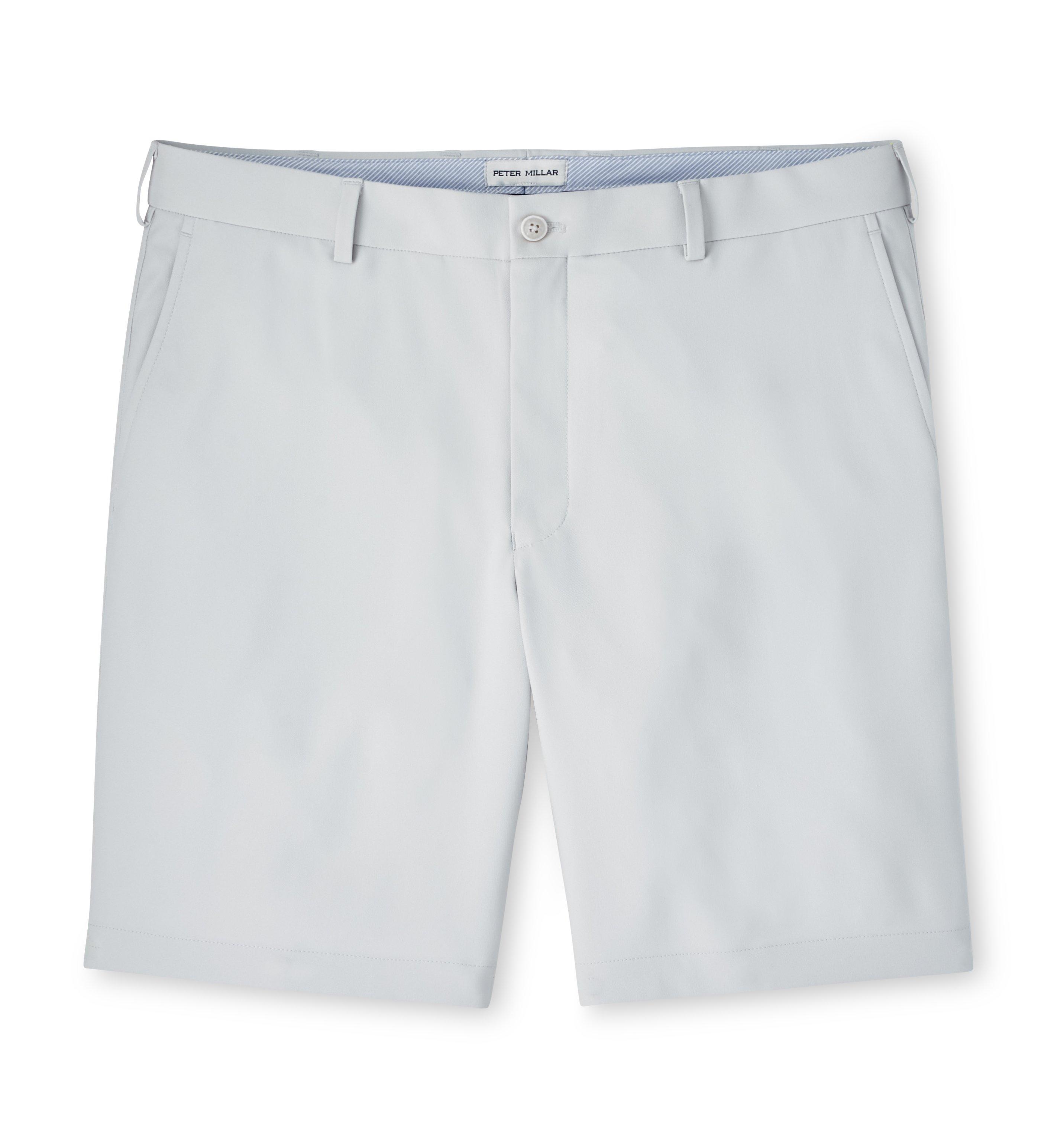 Peter Millar | Men's Salem Performance Short | in Grey, Size 30W
