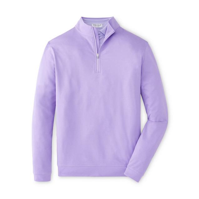 Men's Perth Melange Performance 1/4 Zip Pullover PETER MILLAR