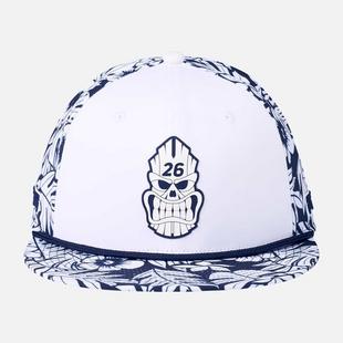 Men's Darkness Tiki Skull 6 Panel Flat Bill Cap PXG