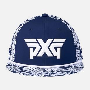 Men's Aloha 6 Panel Flat Bill Cap PXG