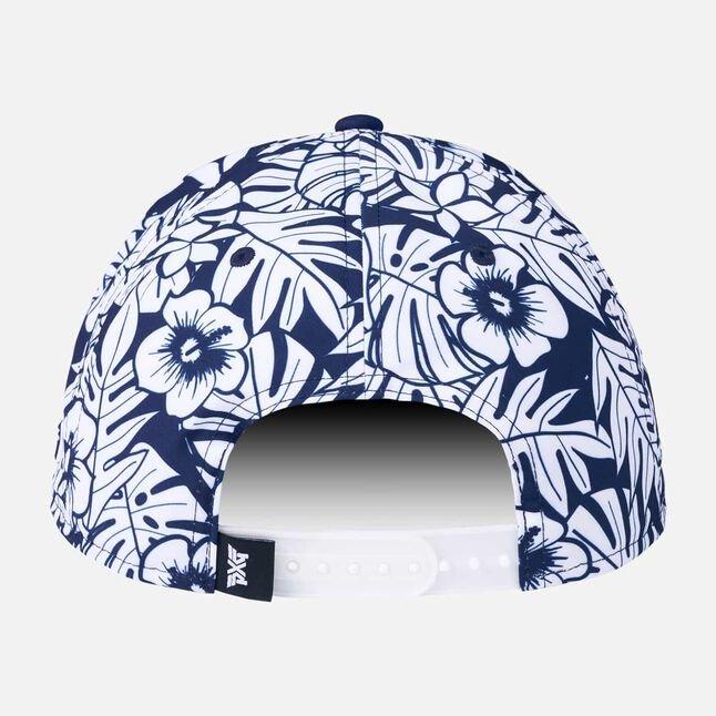 Men's Aloha 6 Panel Flat Bill Cap