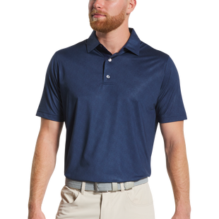 Men's Speckle Print Lisle Short Sleeve Polo FOOTJOY