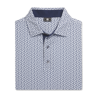 Polo à manches courte Citrus Print Lisle pour hommes FOOTJOY