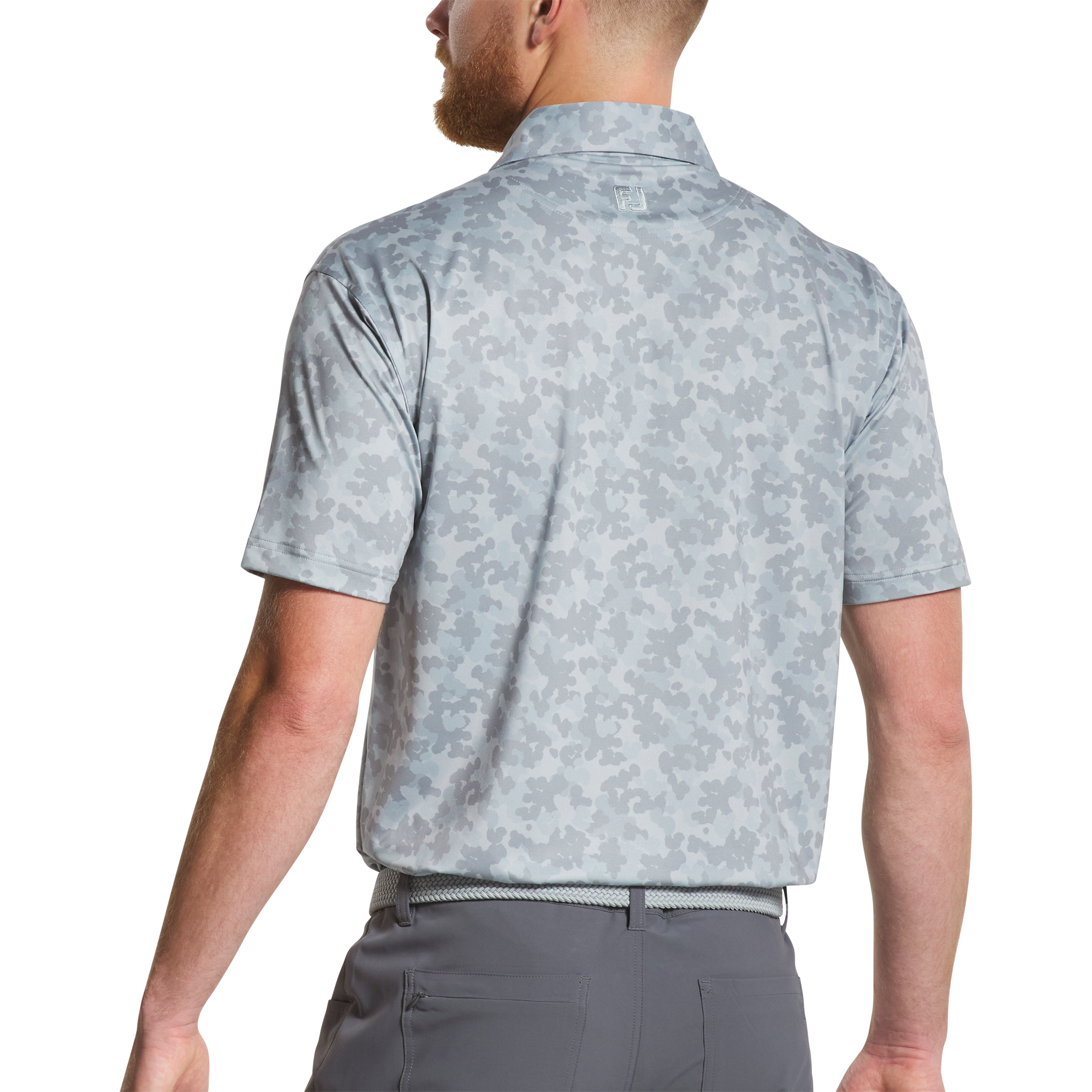 Men's Pop Camo Lisle Short Sleeve Polo
