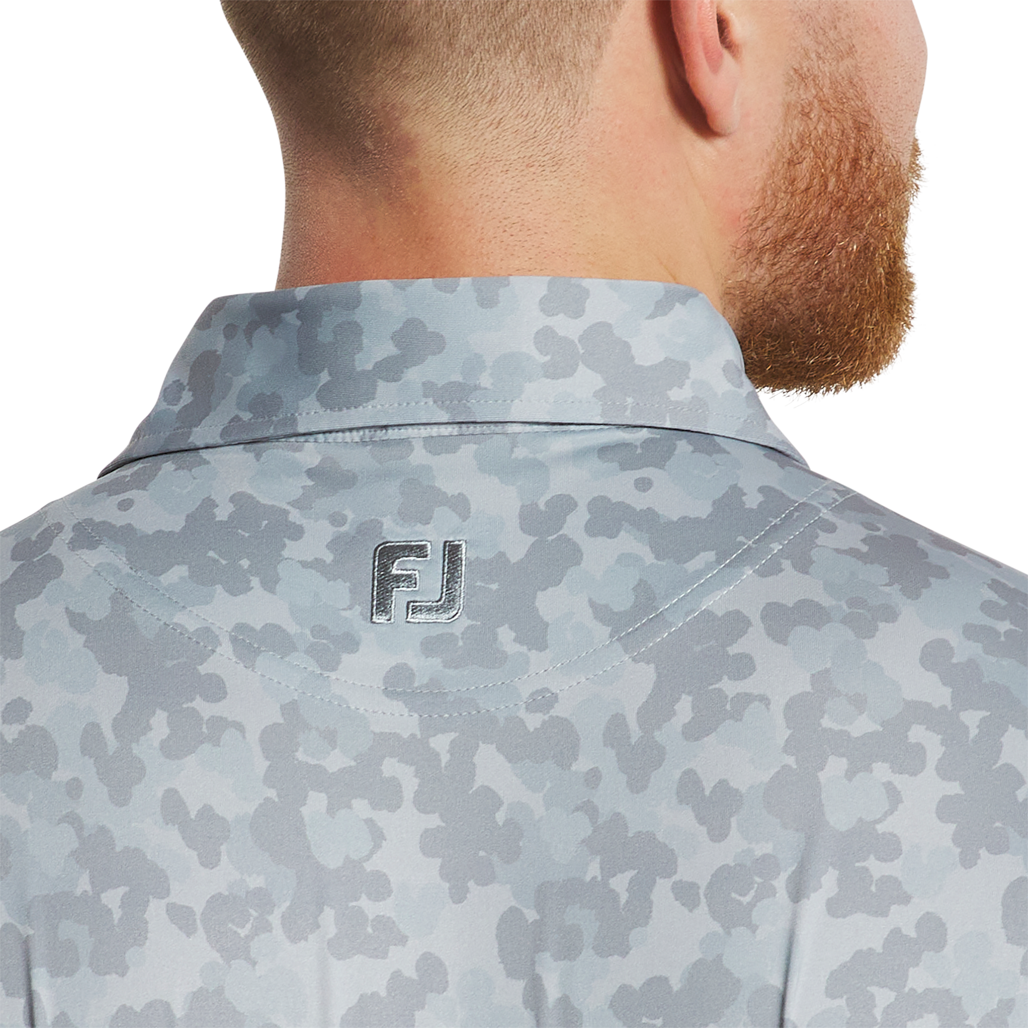 Men's Pop Camo Lisle Short Sleeve Polo