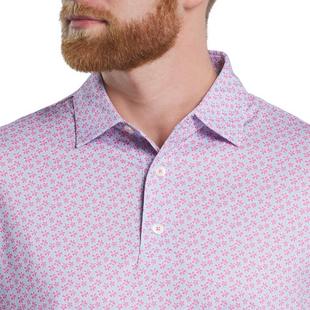 Polo &agrave; imprim&eacute; Floral Sketch Lisle pour hommes FOOTJOY