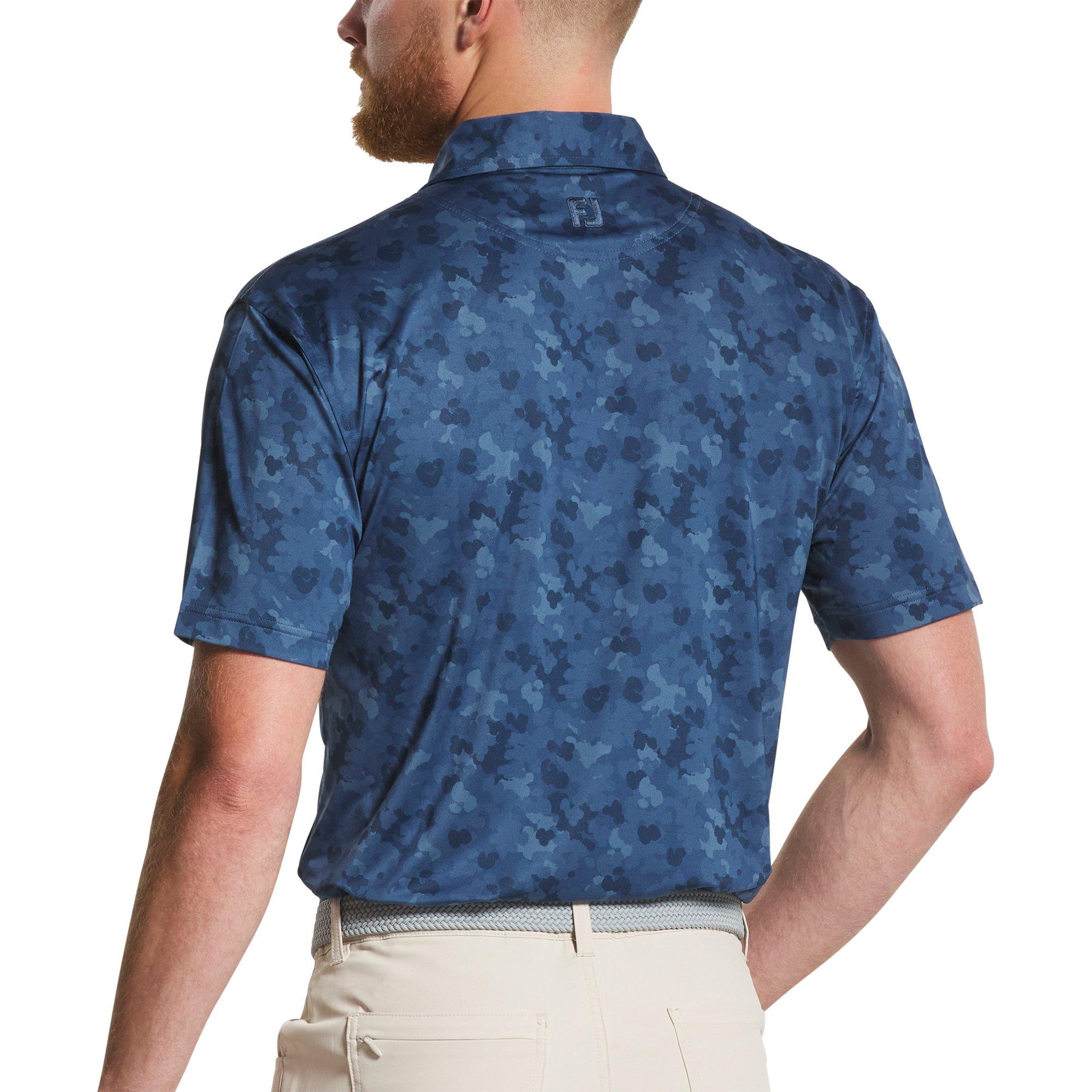 Men's Pop Camo Lisle Short Sleeve Polo