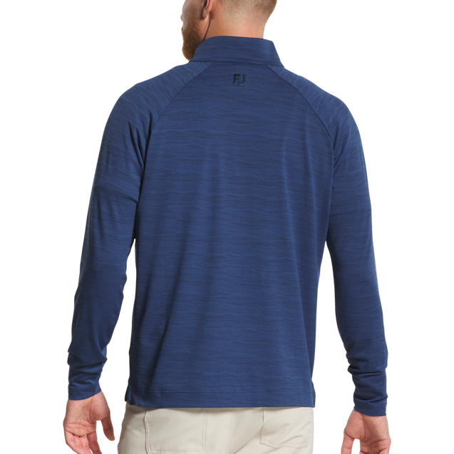 Men's Wave Jacquard Chill-Out 1/4 Zip Sweater | FOOTJOY | Sweaters