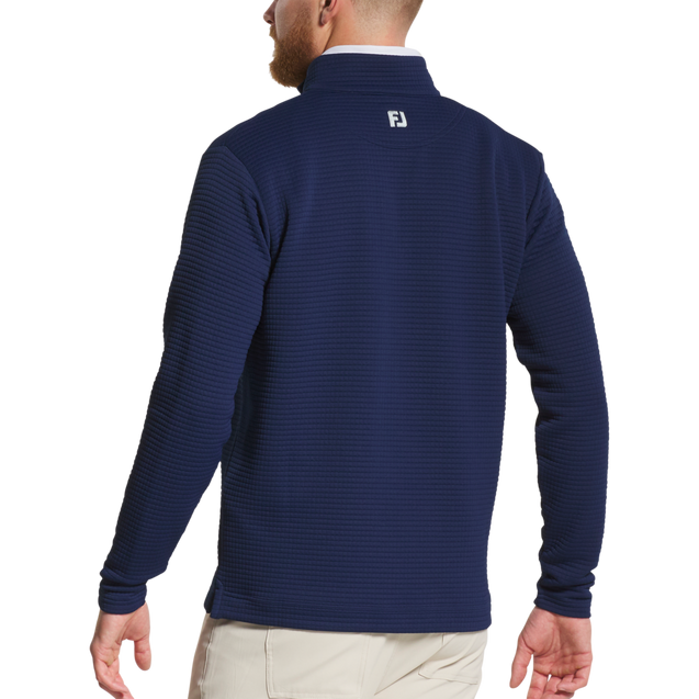 Veste Pull-over Homme FootJoy Quart Zippé - Bleu, Taille M - Idéal Golf