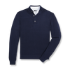 Men's Button Placket Seed Stitch Sweater