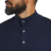 Men's Button Placket Seed Stitch Sweater