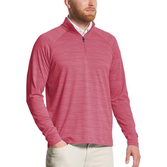 Men's Wave Jacquard Chill-Out 1/4 Zip Sweater | FOOTJOY | Sweaters