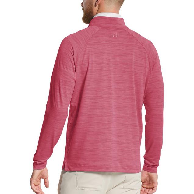 Men's Wave Jacquard Chill-Out 1/4 Zip Sweater | FOOTJOY | Sweaters