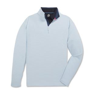 Men's Quilt Texture Chill-Out 1/4 Zip Sweater