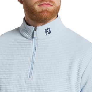 Men's Quilt Texture Chill-Out 1/4 Zip Sweater FOOTJOY