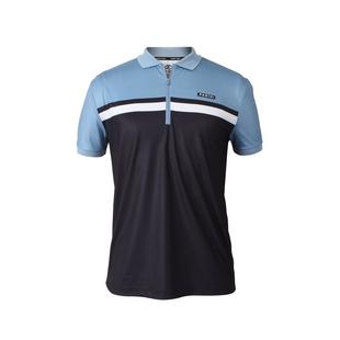 Men's 1/2 Zip AOP Technical Jersey Short Sleeve Polo PARISI