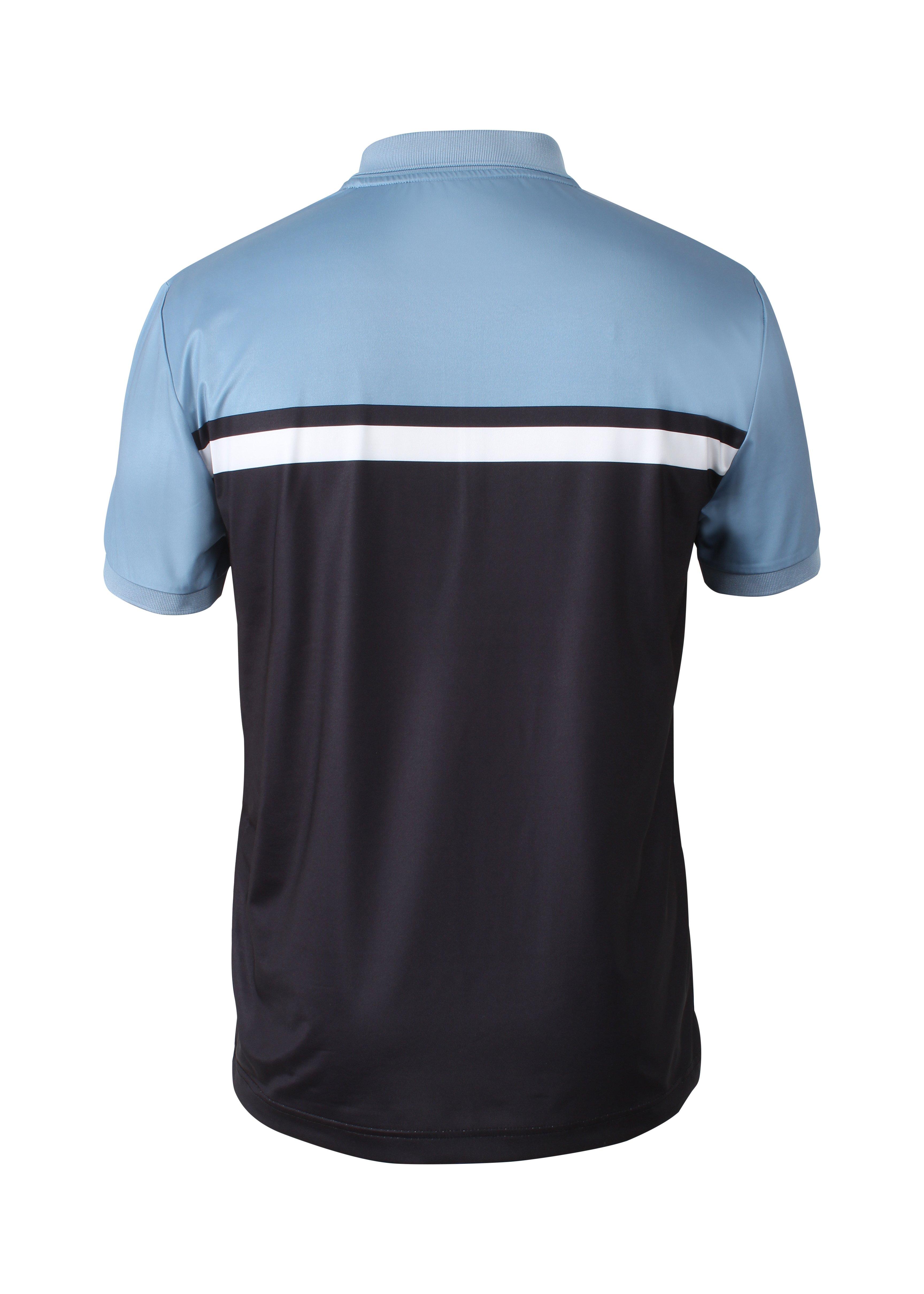 Men's 1/2 Zip AOP Technical Jersey Short Sleeve Polo