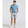 Men's Pete's Bowtie Micro Print Short Sleeve Polo