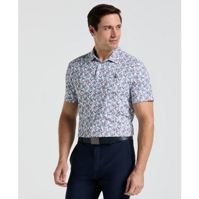Men's Pete N' The Ocean Caddy Short Sleeve Polo | ORIGINAL PENGUIN