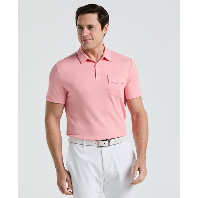 Men's Pete's Fine Line Short Sleeve Polo