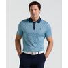 Men's Bohemian Jacquard Block Short Sleeve Polo