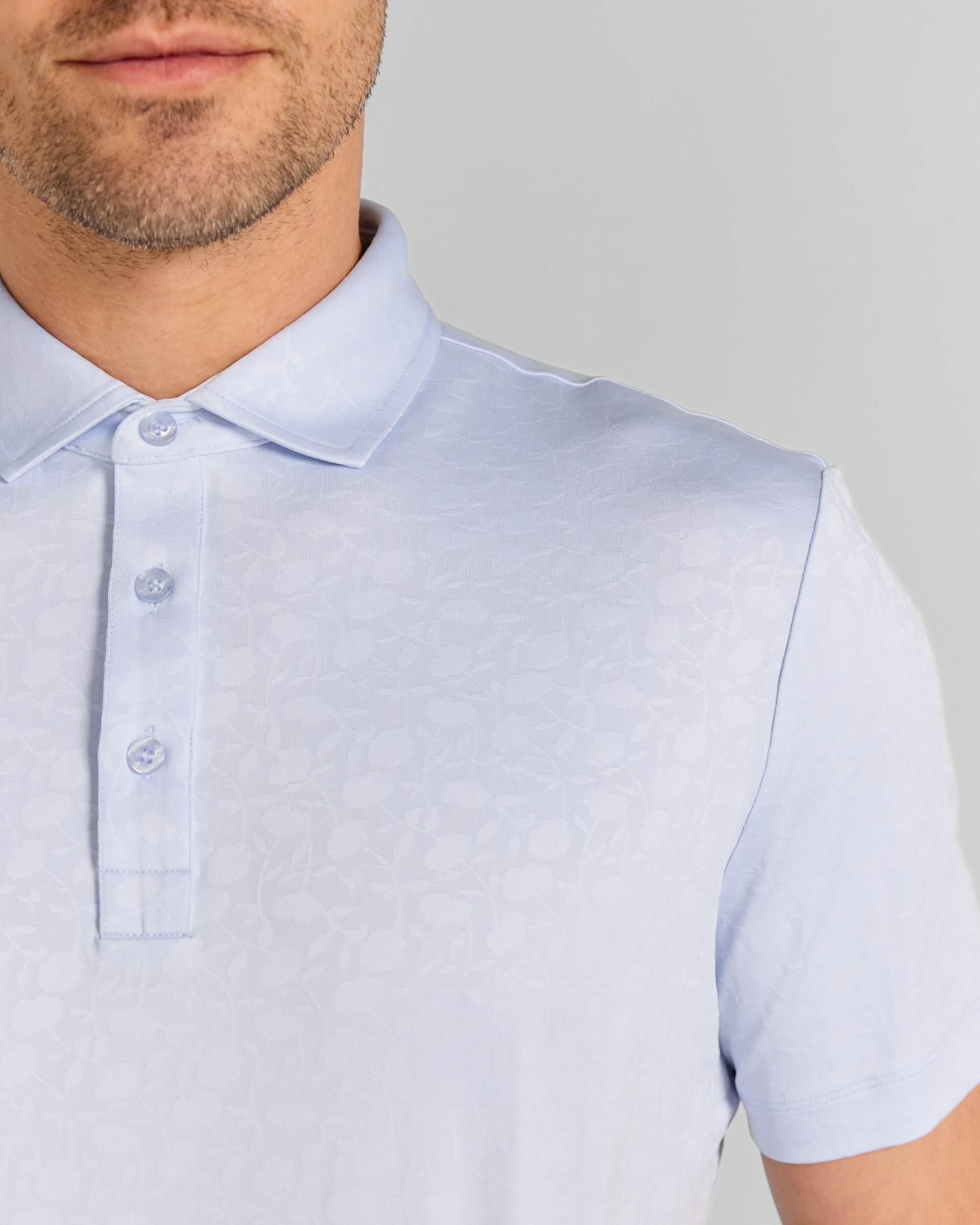 Men's Rodin Jacquard Short Sleeve Polo