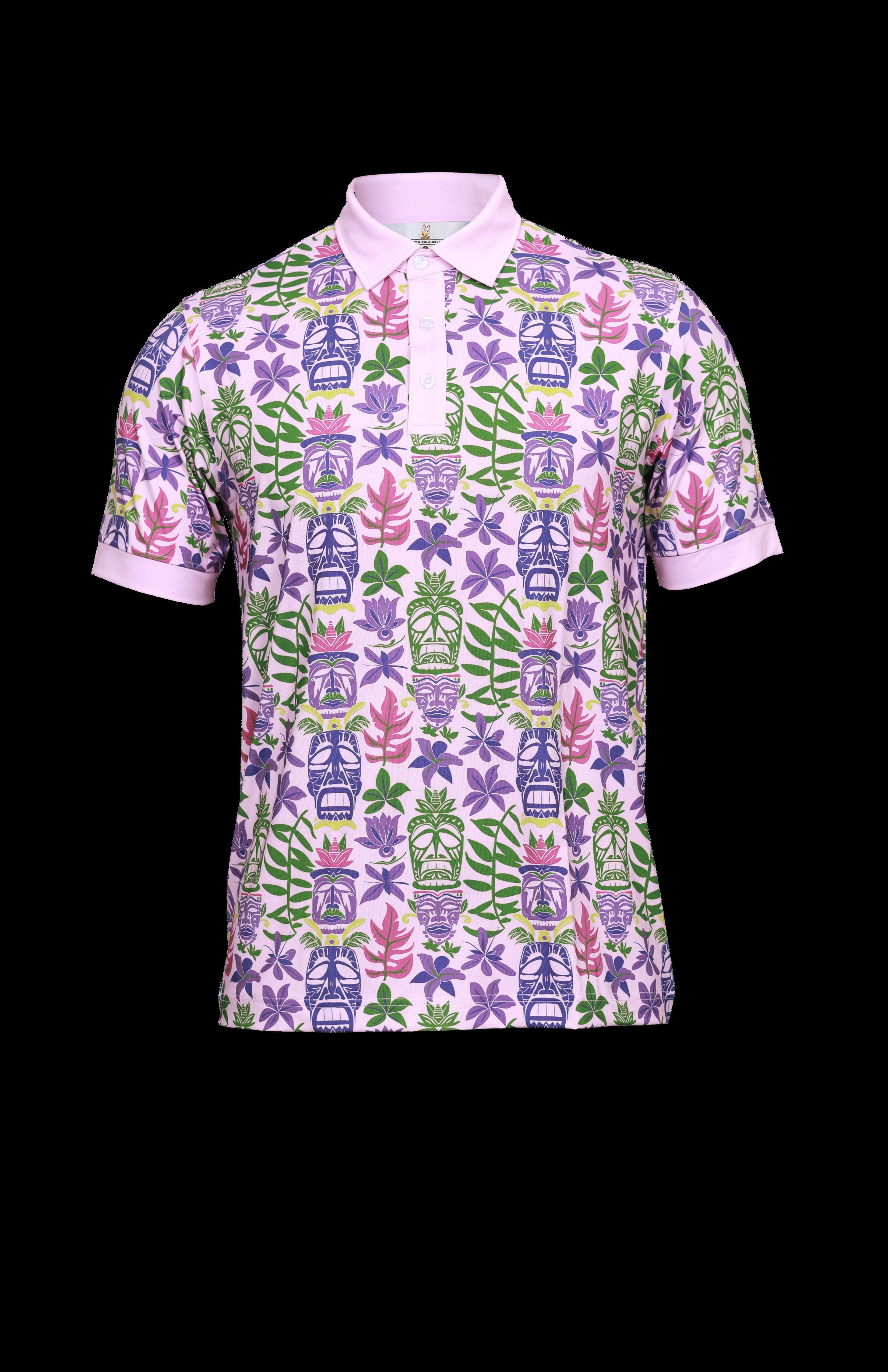 Men's Tiki Time Short Sleeve Polo