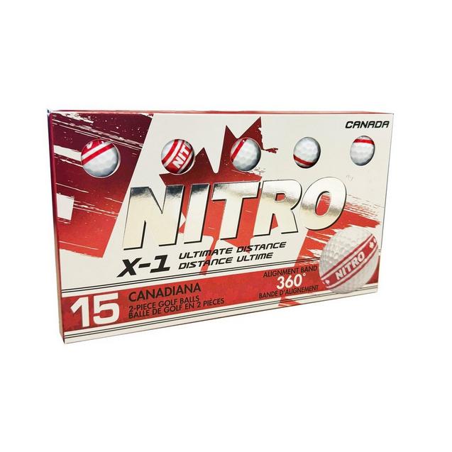 Tour X Golf Balls - Canada Edition NITRO GOLF