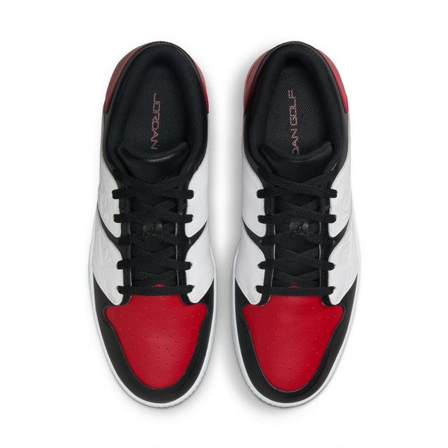 <たー> 【新品未使用】NIKE GOLF JORDAN RETRO Jordan NU Retro Low G Spiked Golf Shoe - Black/White/Red