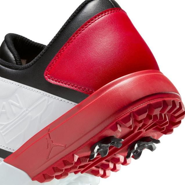 <たー> 【新品未使用】NIKE GOLF JORDAN RETRO Jordan NU Retro Low G Spiked Golf Shoe - Black/White/Red