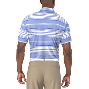Men's All Over Stripe Printed Short Sleeve Polo PGA TOUR